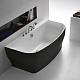 BelBagno Акриловая ванна BB74-NERO 165x78 – фотография-5