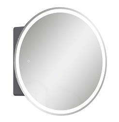 Equil Зеркальный шкаф Smile D60 графит софт – фотография-1