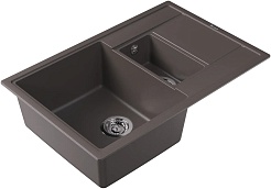 Florentina Мойка кухонная Липси 780 К серый шелк – фотография-2