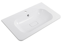 Cezares Тумба с раковиной Relax 80 подвесная сатин – фотография-3