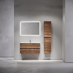 Sancos Тумба с раковиной Urban 100 дуб чарльстон раковина Element 101 CN7003 – фотография-3