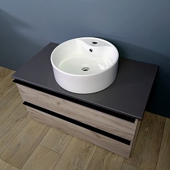 Teymi Раковина накладная Lina Pro D40 T50107 белая – фотография-12