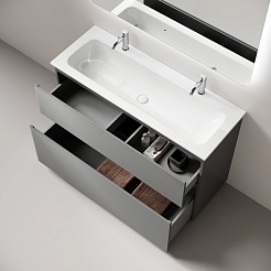 Sancos Тумба под раковину напольная Folk Floor 120 ergraut soft – фотография-2