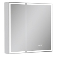 Equil Зеркальный шкаф Corner 80 белый