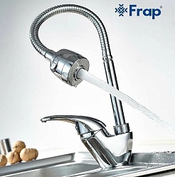 Frap Смеситель для кухни H03 F4303 хром – фотография-2