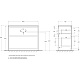 BelBagno Мебель для ванной Kraft 100 напольная Bianco Opaco с раковиной LOV-1000-LVB – картинка-30