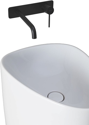 Allen Brau Раковина напольная Infinity 4.21016.20 белый глянец – фотография-4