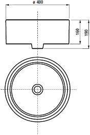 Акватон Тумба с раковиной Марбл 100 Mila 40 подвесная слэйт/белая матовая – фотография-9