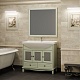 Opadiris Зеркало для ванной Омега 90 фисташковый	 – фотография-5