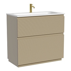 Sancos Тумба под раковину напольная Folk Floor 90 капучино – фотография-1