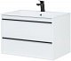 Aquanet Мебель для ванной Lino 80 подвесная белая матовая – картинка-19