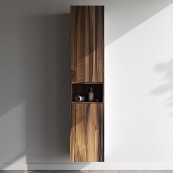 Am.Pm Навесной шкаф Func 40x90 темное дерево – фотография-5