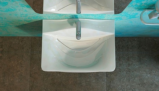 Velvex Тумба с раковиной IVA 60 подвесная, светлый лен – картинка-7