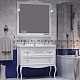 Opadiris Зеркало для ванной Валери 105 белое матовое – картинка-7