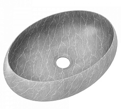 Teymi Накладная мебельная раковина Laina 48 мрамор серый матовый T51303 – фотография-1