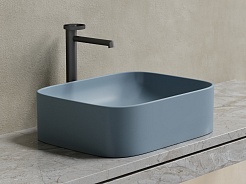 Ceramicanova Мебельная раковина Element 50 CN6052MHL серо-голубой матовый – фотография-7