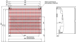 Aquanet Тумба под раковину Джейн (Flat) 80 подвесная маренго матовый – фотография-14