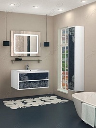 Акватон Тумба с раковиной "Римини 80" ажур – фотография-4