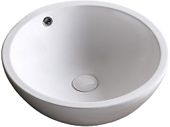 Ceruttispa Раковина накладная 45 CR1001 белая – фотография-1