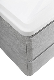 BelBagno Тумба под раковину Albano 120 подвесная Cemento Verona Grigio – фотография-7