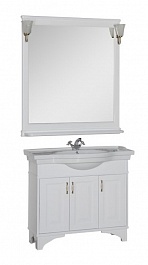 Aquanet Мебель для ванной Валенса 100 белая (180453) – фотография-1