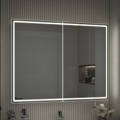 Vigo Зеркальный шкаф Geometry Comfort 1000 с бесконтактным выключателем – фотография-5