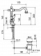 Webert Смеситель Dorian DO700302065 бронза, для раковины – фотография-5