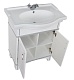 Aquanet Мебель для ванной Валенса 80 белый краколет/серебро (180456) – фотография-12