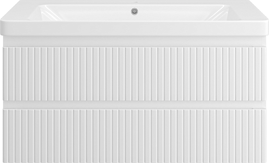 Brevita Мебель для ванной Victory 105 подвесная белая – картинка-3