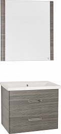 Style Line Мебель для ванной Лотос 70 Plus подвесная, шелк зебрано – фотография-1