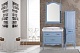 ASB-Woodline Мебель для ванной Модерн 85 рошфор/патина серебро – картинка-13
