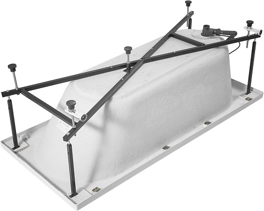 Aquanet Акриловая ванна Nexus 175x80 с каркасом – фотография-12