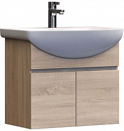 Vigo Мебель для ванной Wing 600-2-0 подвесная дуб сонома – фотография-5