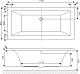 Excellent Акриловая ванна Pryzmat Lux 170x80 – фотография-8