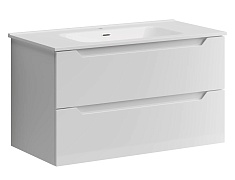 Sancos Тумба с раковиной Norma 2.0 90 белый глянец раковина Element 91 CN7002