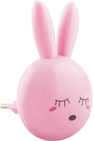 Feron Ночник Зайчик FN1168 0.5W 220V, розовый