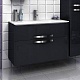  Мебель для ванной "Nota 75" черная – картинка-6