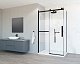 Vincea Душевой уголок Como Soft 120x90 VSR-1CS9012CLB профиль черный стекло прозрачное – картинка-15