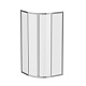 BelBagno Душевой уголок Due 90/90 DUE-R-2-90-C-Cr стекло прозрачное – картинка-7