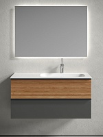 Sancos Мебель для ванной Delta 100 R дуб красный/графит