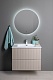 Aquanet Мебель для ванной Джейн (Flat) 80 с зеркалом Смарт подвесная бежевая матовая – фотография-23