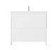 Velvex Мебель для ванной напольная Klaufs 90 белая, 2 ящика – картинка-22