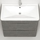 Водолей Мебель для ванной Adel 100 серый камень – фотография-13