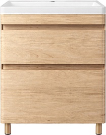 Vivon Тумба с раковиной Atwood 70 напольная дерево – фотография-5