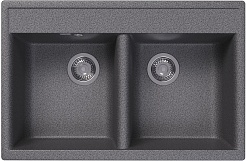 Dr. Gans Мойка кухонная Астра 780 базальт – фотография-1