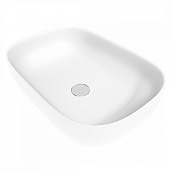 Teymi Раковина накладная в ванную Solli 60 artceramic белый матовый T50395 – фотография-10