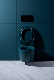 Allen Brau Чаша подвесного унитаза Fantasy 4.11004.PT петроль – фотография-10