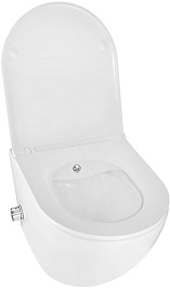 Azario Унитаз подвесной Grado AZ-046E-NR безободковый с функцией биде белый – фотография-6