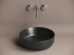 Ceramicanova Мебельная раковина Element 39 CN6022MB чёрный матовый – фотография-4