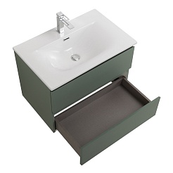 BelBagno Тумба с раковиной Kraft 70 подвесная Еловый матовый – фотография-8